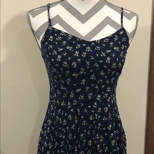 Floral spaghetti strap dress